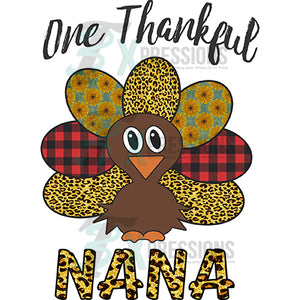 Personalized One Thankful Nana