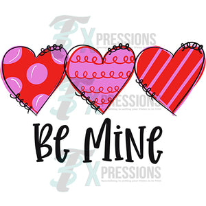 Be Mine 3 Hearts