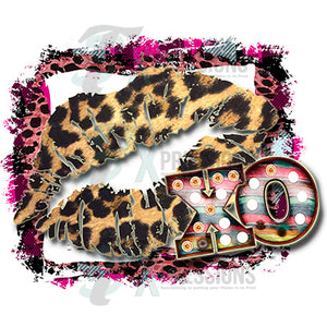Leopard Lips XOXO
