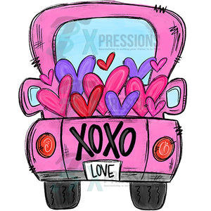Pink Valentines Truck