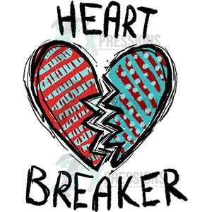 Heart Breaker Broken Doodle Heart, Valetine