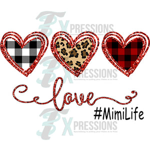 Personalized Heart Trio  #MimiLife