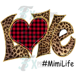 Personalized Leopard Love #Mimi Life