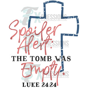 spoiler alert the tomb was empty cross