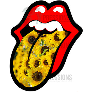 tongue out  sunflower