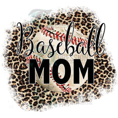 Mom Life Baseball Mom Leopard Pack