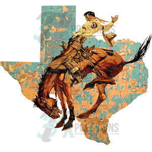 Bucking Cowboy, Texas