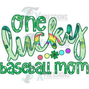 One Lucky Baseball Mom