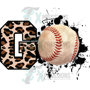 Leopard Love Baseball