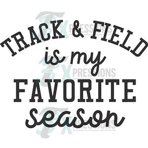Track and field favorite season