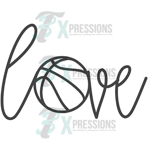 Love Basketball BLack
