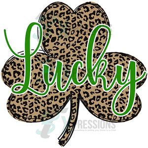 Lucky Green Leopard Clover