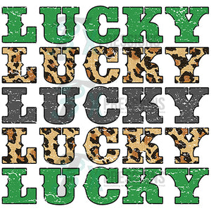 Lucky repeat Leopard and Green