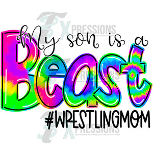 My Son is a Beast #wrestlingmom