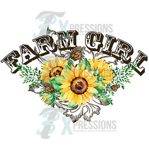 Farm Girl Sunflowers