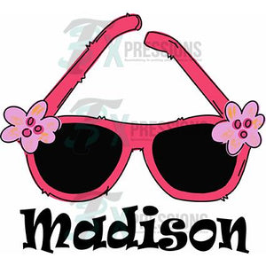 Personalized Pink Sunglasses