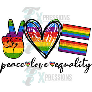 peace Love Equality