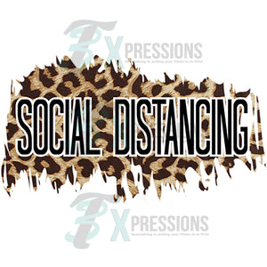 Social Distancing  Leopard