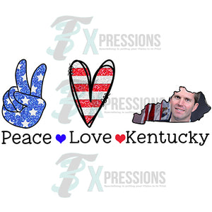 Peace Love Kentucky Andy