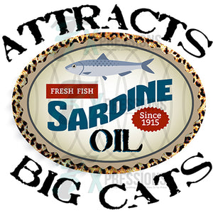 Sardine Oil - Attracts Big Cats
