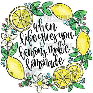 When Life Gives you Lemons wreath