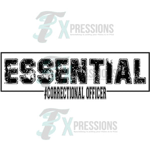ESSENTIAL CORRECTIONAL OFFICER