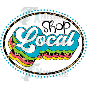 Shop Local Colorful