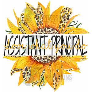Assistant Principal Sunflower, Love what you do