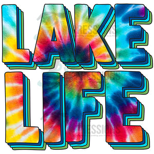 Lake Life tie-dye