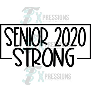 Black Senior 2020 Strong without heart