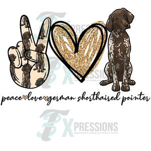 Peace Love Pointer