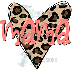 Mama Leopard Heart