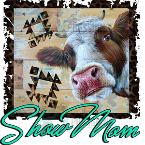 Show Mom Leopard MOO COW