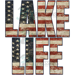 Lake Life Patriotic
