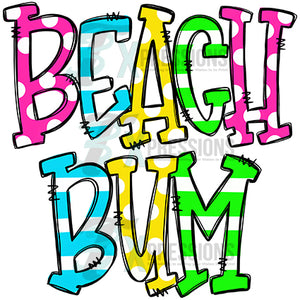 Beach Bum doodle