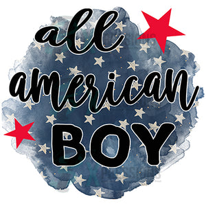 All American Boy star background