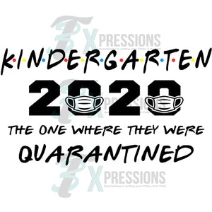 Kindergarten Graduation Quarantined