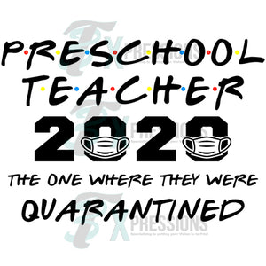 Preschool Teacher Quarantined