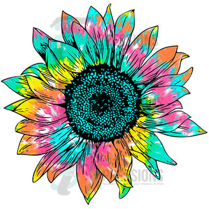 Tie-dye Sunflower