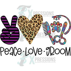 Peace Love Groom (pet)