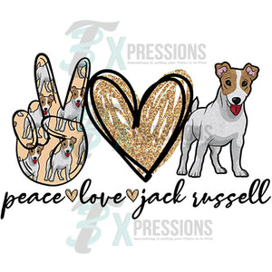 Peace Love Jack Russell
