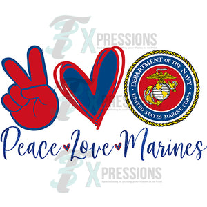 Peace Love Marines