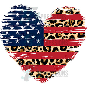 Heart and Leopard flag