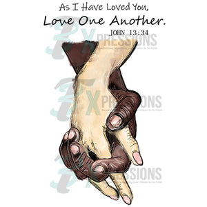 Holding hands Love one another