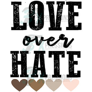 Love Over Hate skin tone