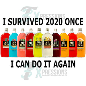 I survived 2020 once
