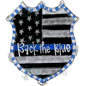 Back the Blue Shield