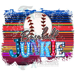 Serape Baseball Junkie