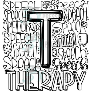 Speech TherapyTypography
