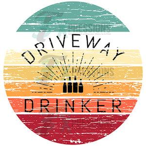 Retro Diriveway Drinker